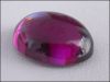 ROYAL RHODOLITE GEM-GRADE CABOCHON (ASIA) � 8 x 10 mm., 3.55 ct.